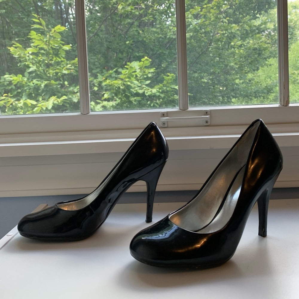 Black JS heels